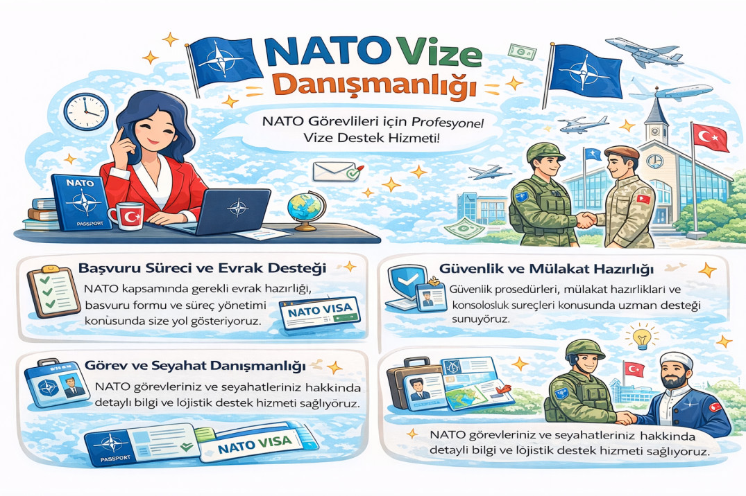 Nato Askeri ve Sivil Çalışan Vizesi Danışmanlığı(N-1,2,3,4,5,6,7)