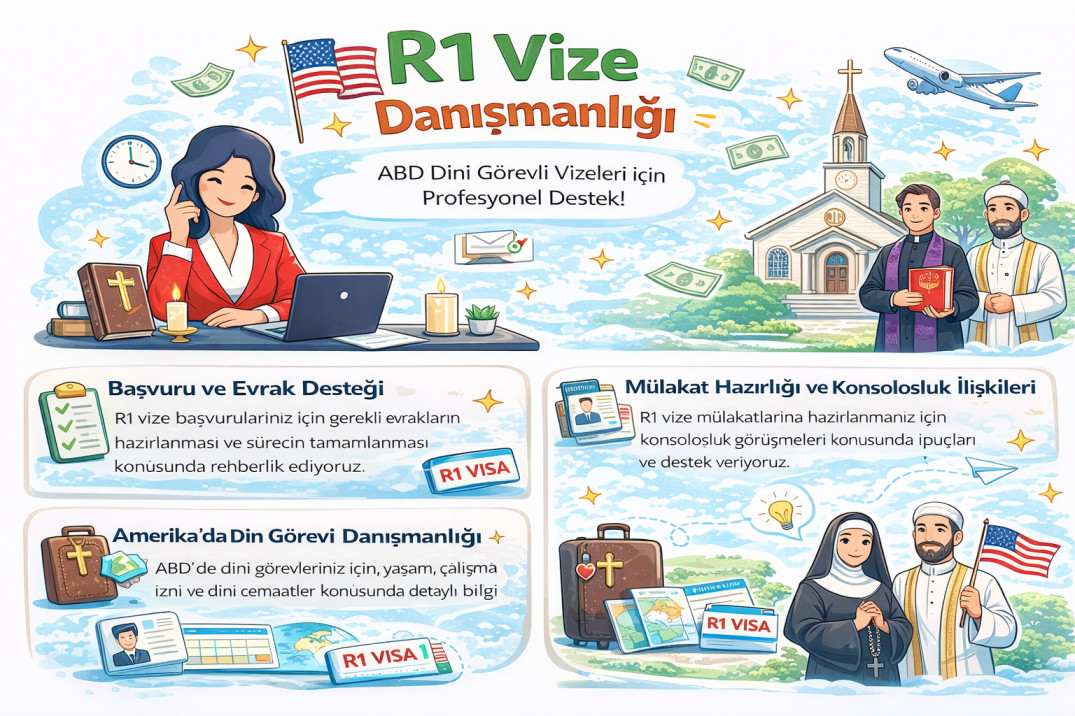 R1 Dini Çalışan Vizesi Danışmanlığı