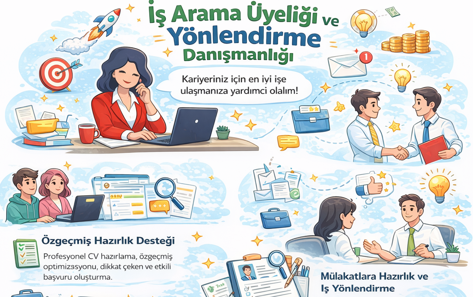 İŞ ARAMA ÜYELİĞİ VE YÖNLENDİRME DANIŞMANLIĞI